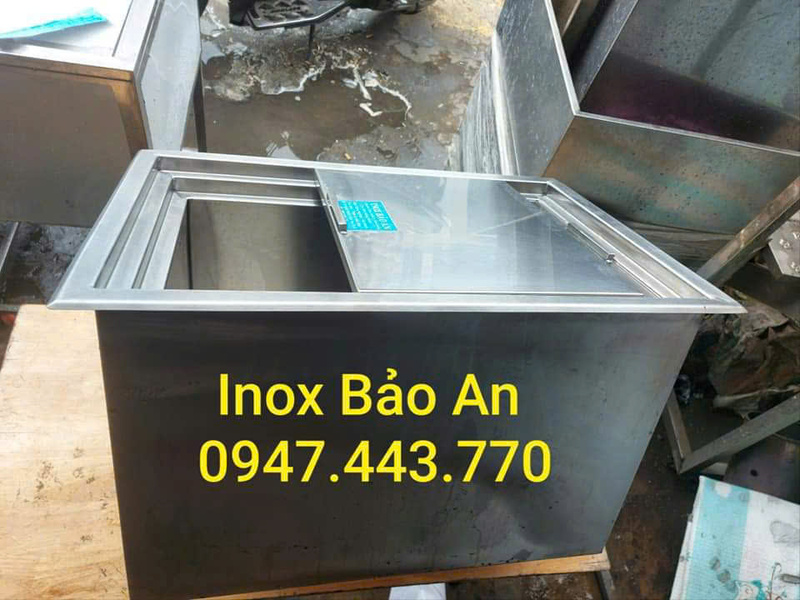 Thùng đá, quầy pha chế