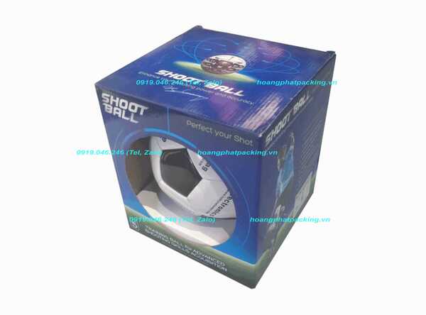 Thùng carton in offset đựng bóng