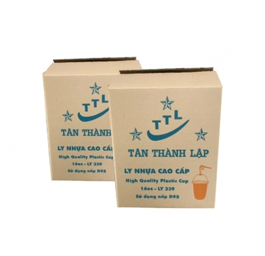 Thùng in Flexo 2 màu