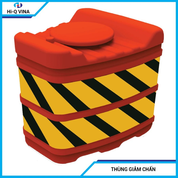 Thùng giảm chấn HDPE