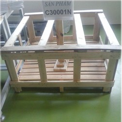 Thùng gỗ bao bì hở