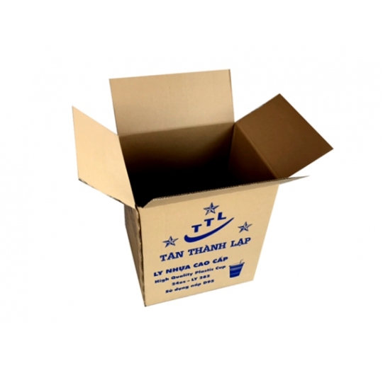Thùng in Flexo 1 màu