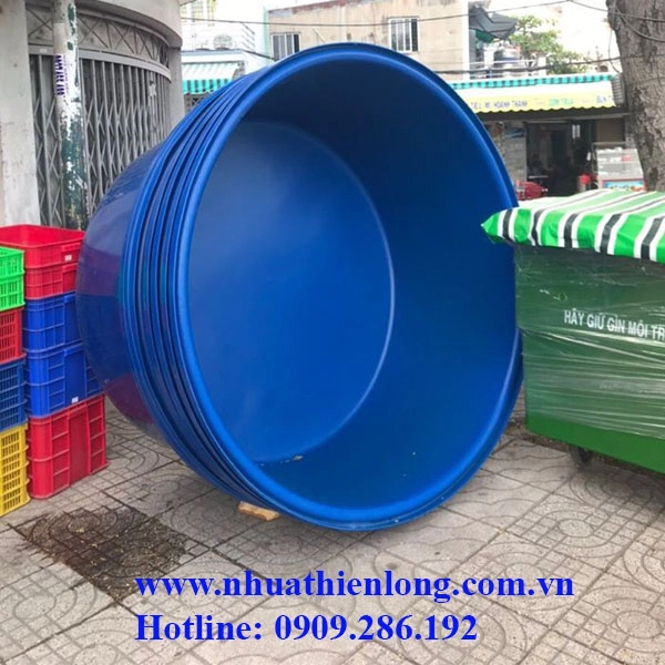 Thùng nhựa tròn 1500L