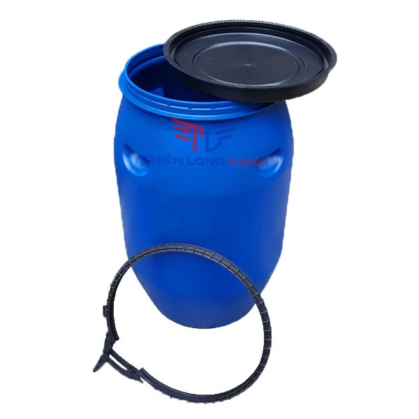 Thùng phuy nhựa 120L đai nhựa