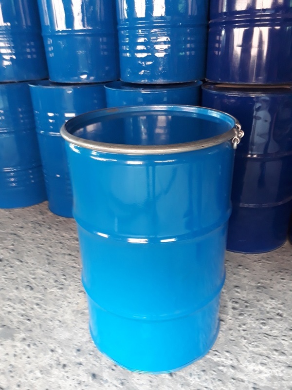 Thùng phuy sắt nắp mở