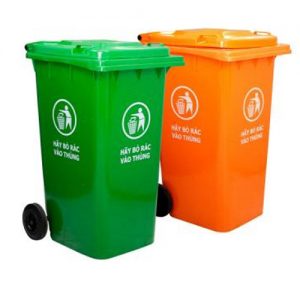 Thùng rác nhựa HDPE