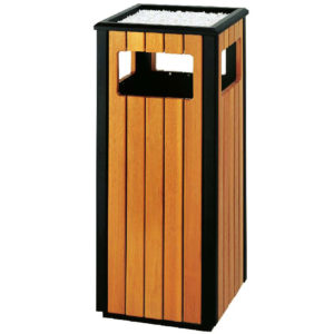 Thùng rác gỗ