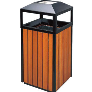 Thùng rác gỗ