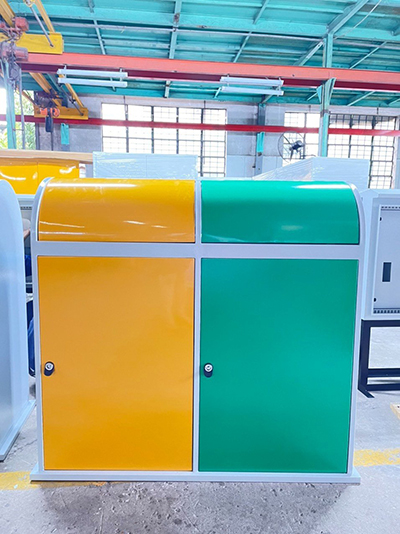 Thùng rác sơn tĩnh điện