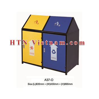 Thùng rác ngoài trời