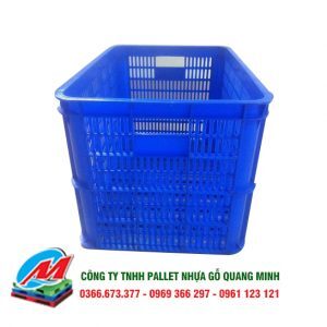 Thùng sóng nhựa 8T rỗng
