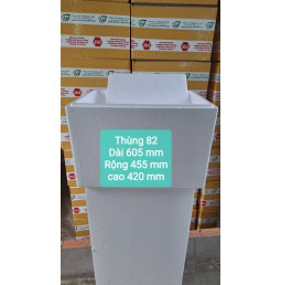 Thùng xốp 82 dài 605 rộng 445 cao 420