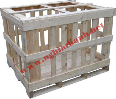 Pallet thùng cao su