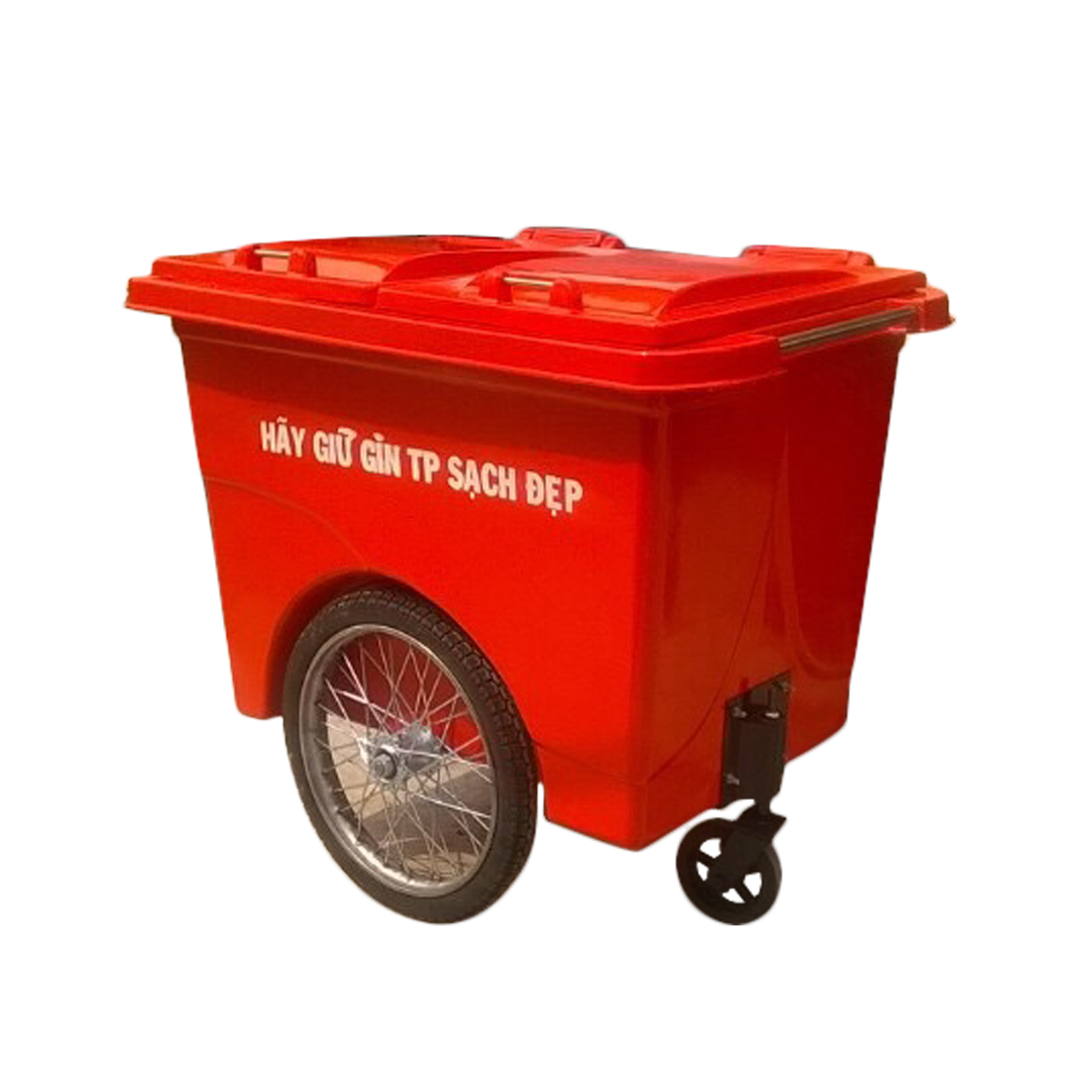 Thùng rác Composite có bánh xe