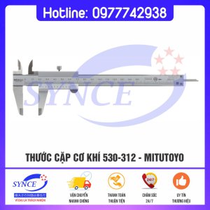 Thước Kẹp Cơ Khí 530-312 0~150mm 0.02mm 0~6in 0.001in – Mitutoyo