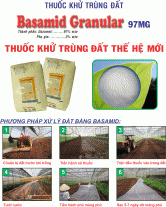 Thuốc khửtrùng dất Basamid