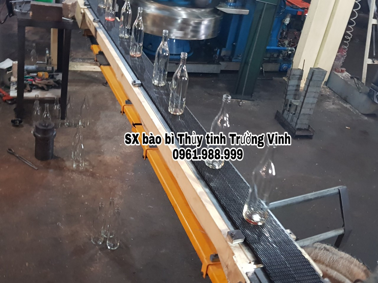 Dây chuyền sản xuất thủy tinh