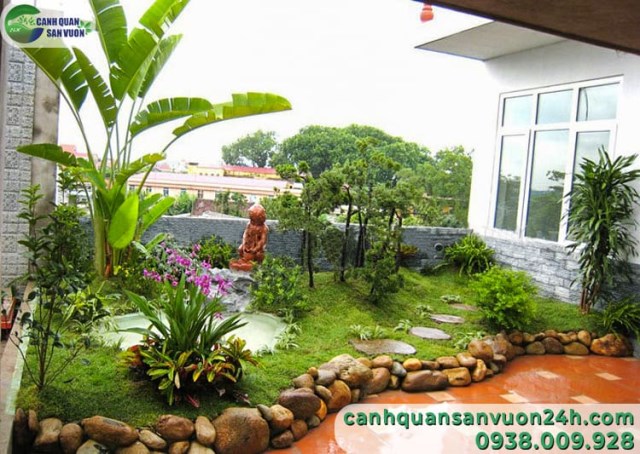 Thi công tiểu cảnh