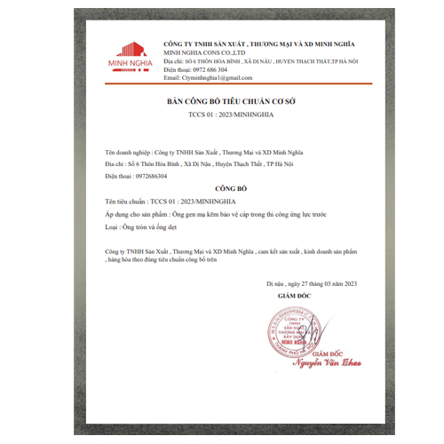 Tiêu chuẩn cơ sở