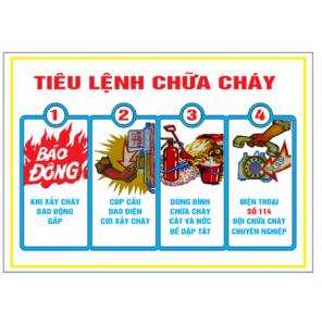Tiêu lệnh chữa cháy
