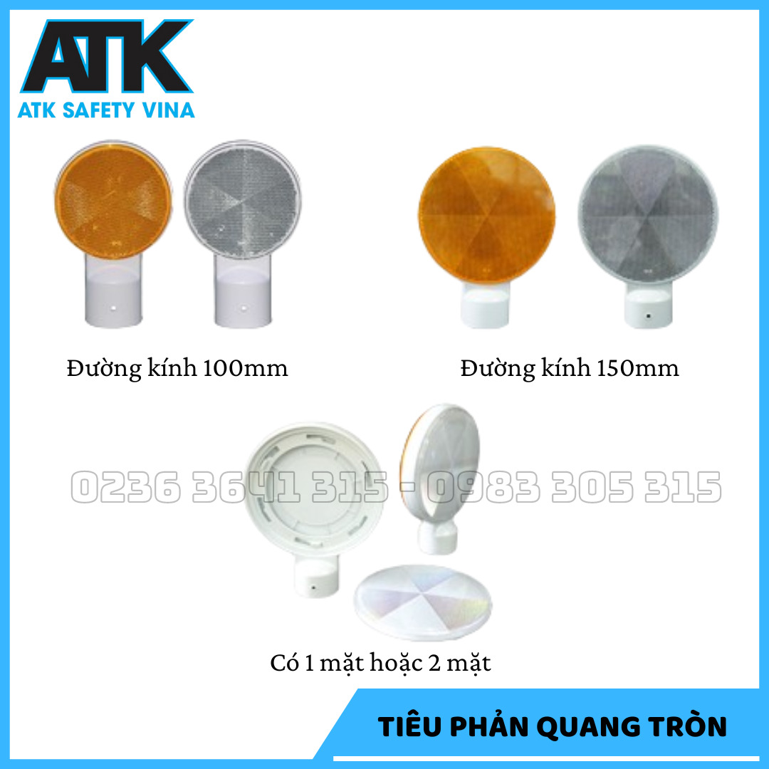 Tiêu phản quang tròn
