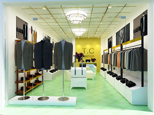 Thiết kế nội thất shop thời trang