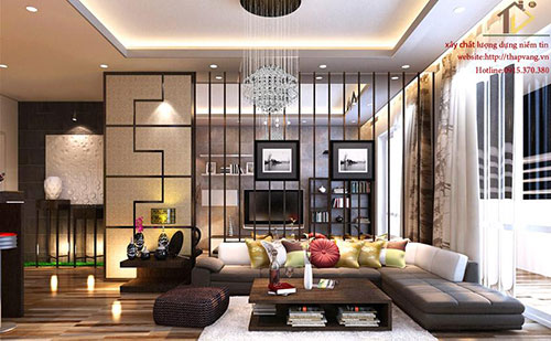 Thiết kế nội thất phòng khách