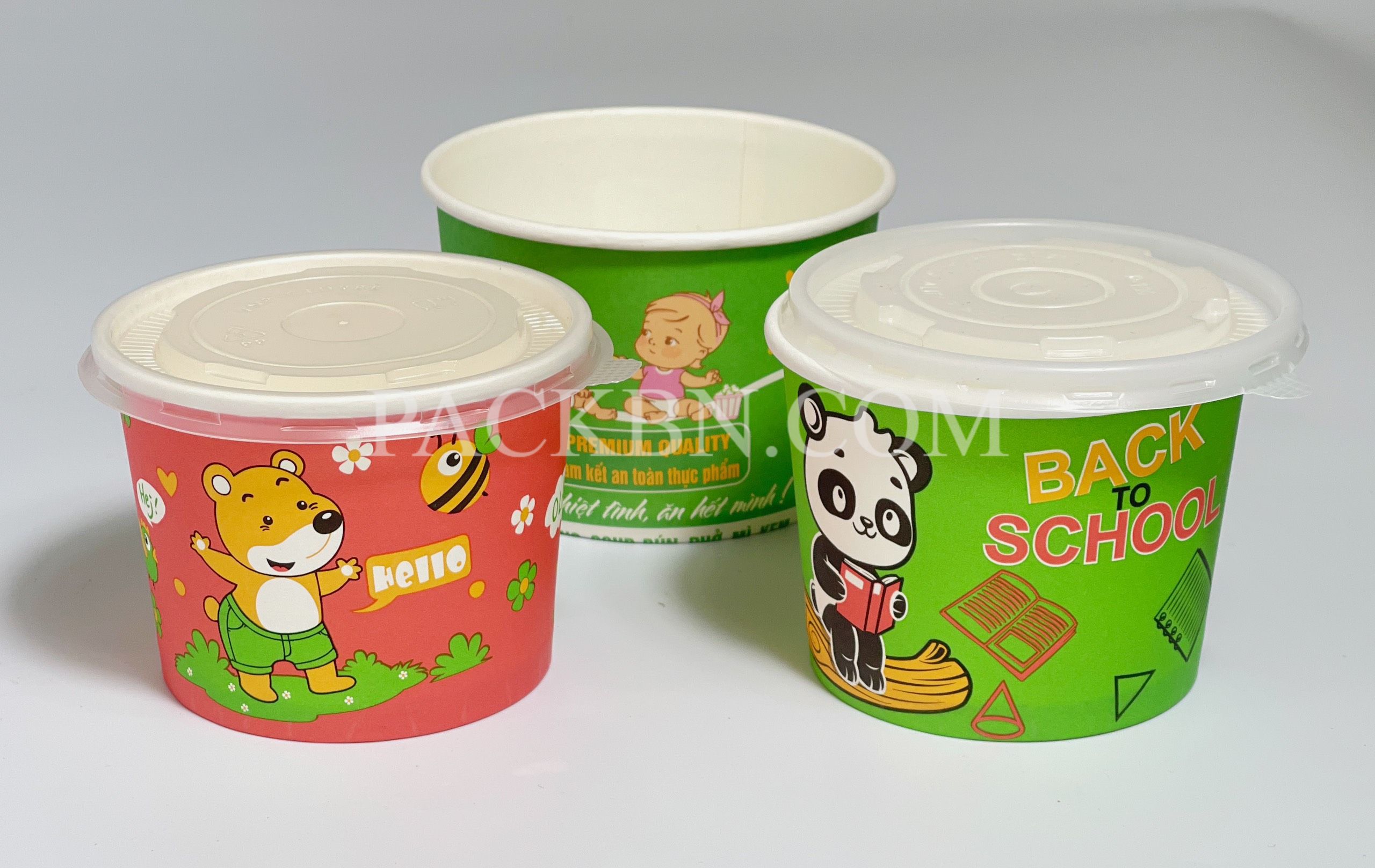 Tô giấy in nhiều họa tiết