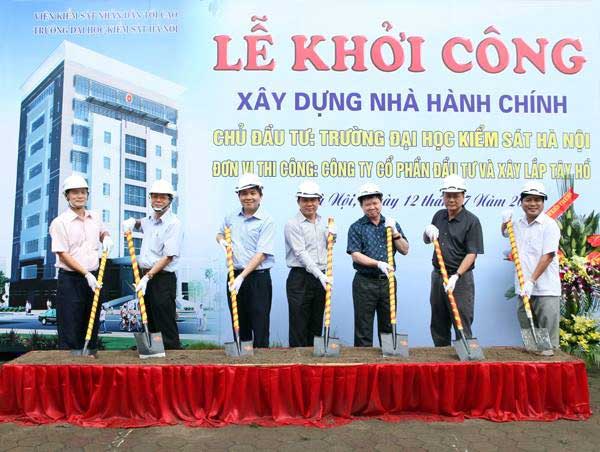Tòa nhà Hành chính - Đại học Kiểm sát