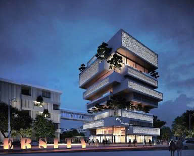 Tòa nhà Hiệu bộ Alpha - Đại học FPT Đà Nẵng