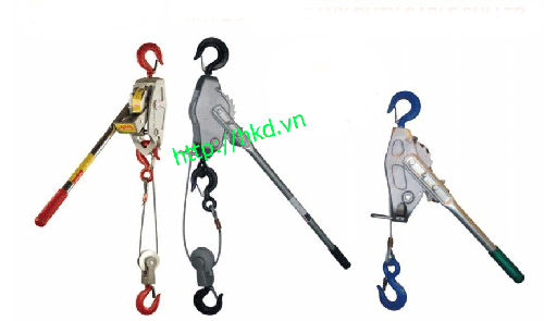 Tời cáp lắc tay mini