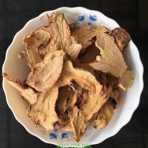 Tỏi củ thái lát sấy khô