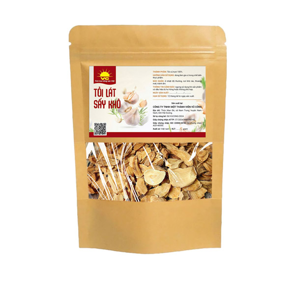 Tỏi lát sấy khô