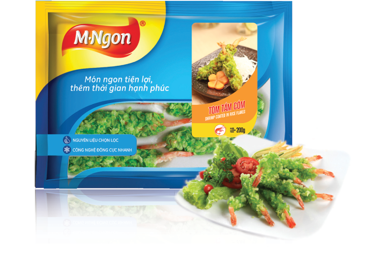 Tôm tẩm cốm