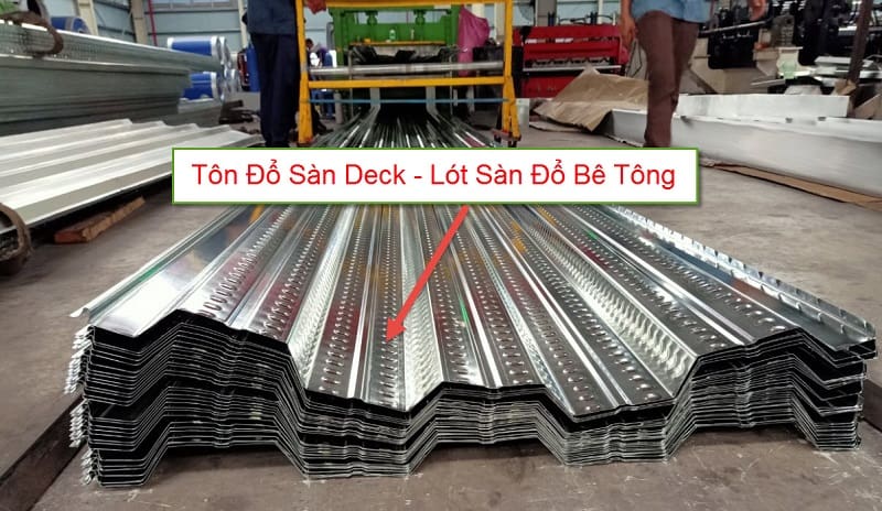 Tôn đổ sàn
