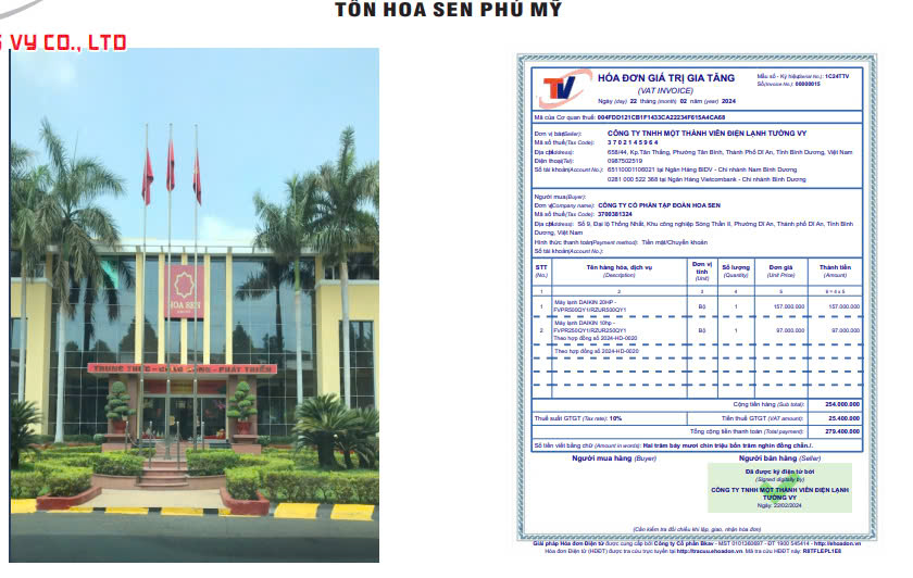 Tôn hoa sen Phú Mỹ