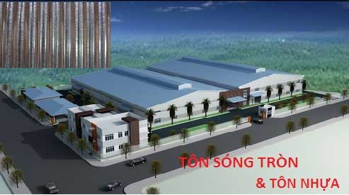 Tôn sóng tròn - Tôn nhựa
