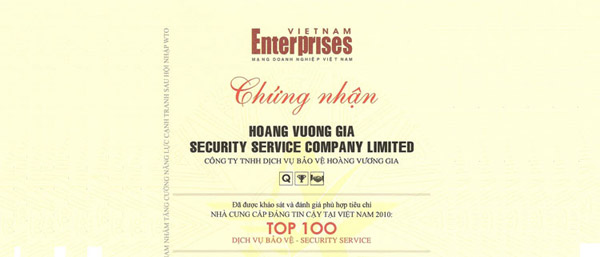 top 100 nhà cung cấp đáng tin cậy