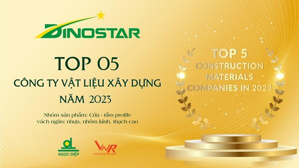 TOP 5 Công ty vật liệu xây dựng 2023