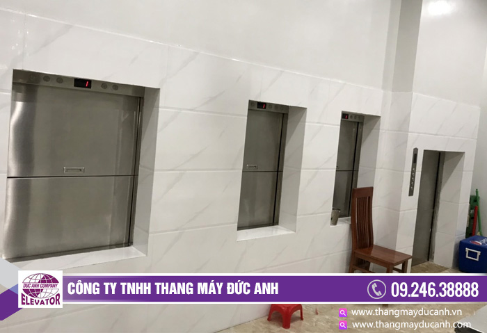 Thang tải thực phẩm
