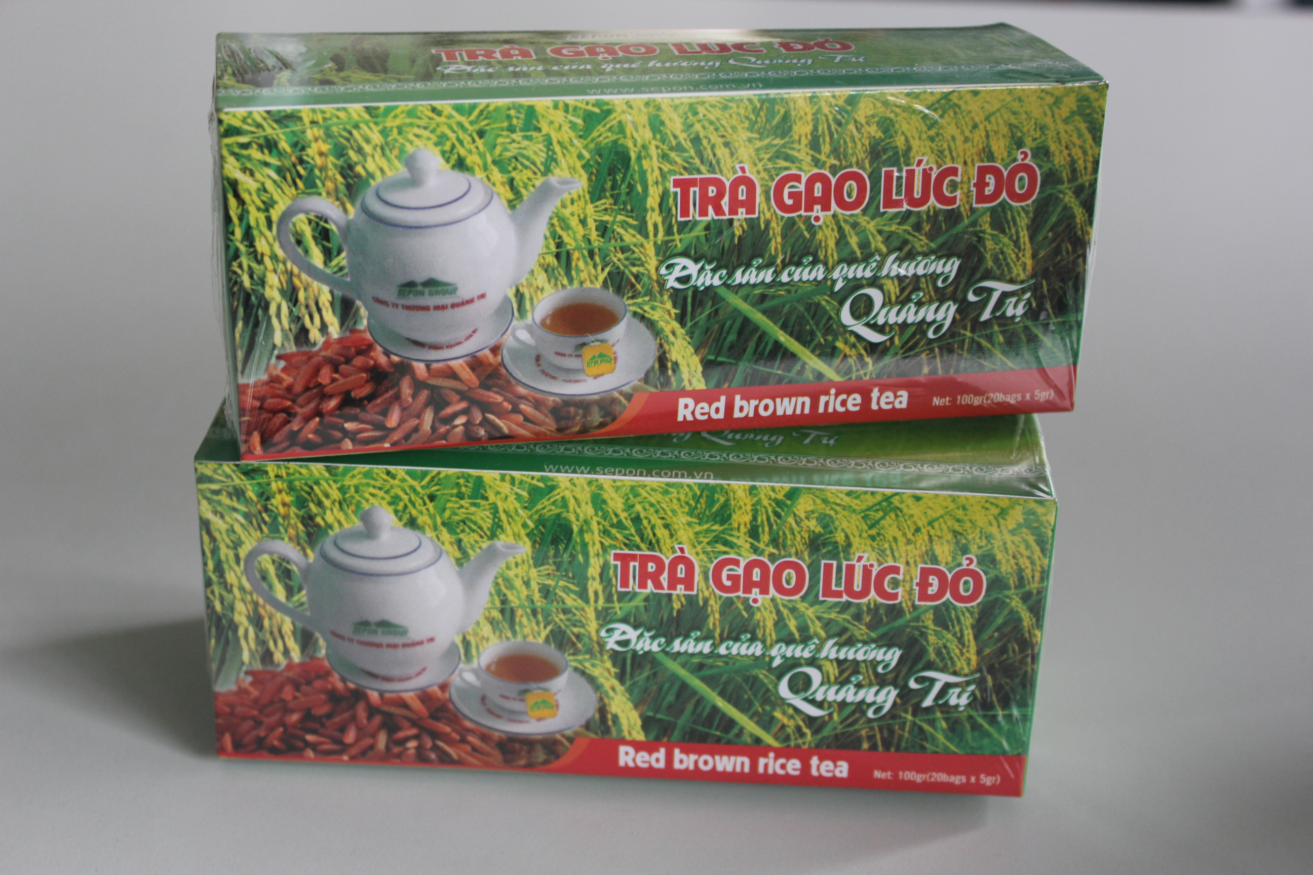 Trà gạo lứt