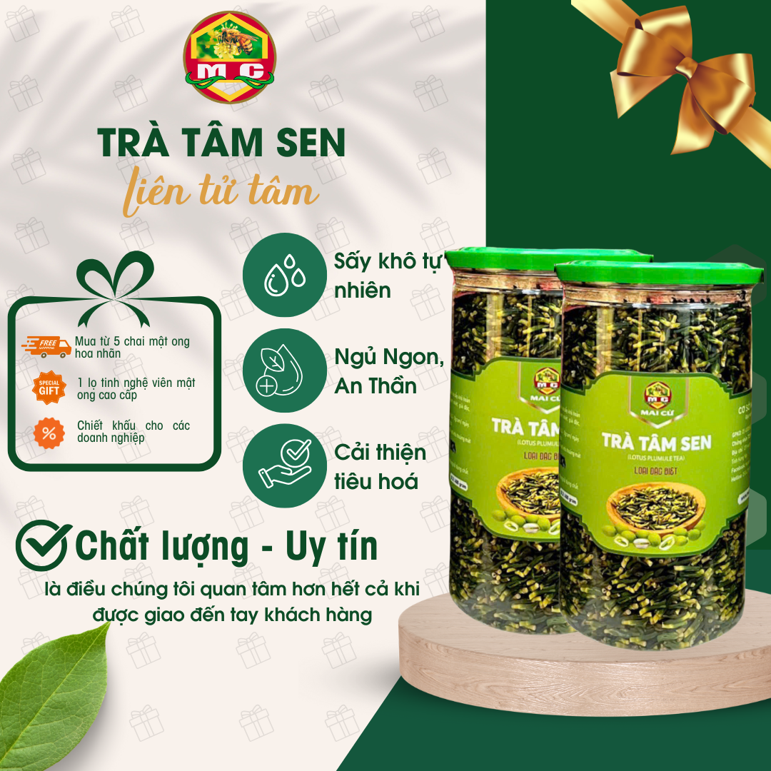 Trà tâm sen – 250gram