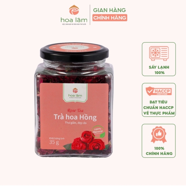 Trà hoa hồng Sapa sấy lạnh