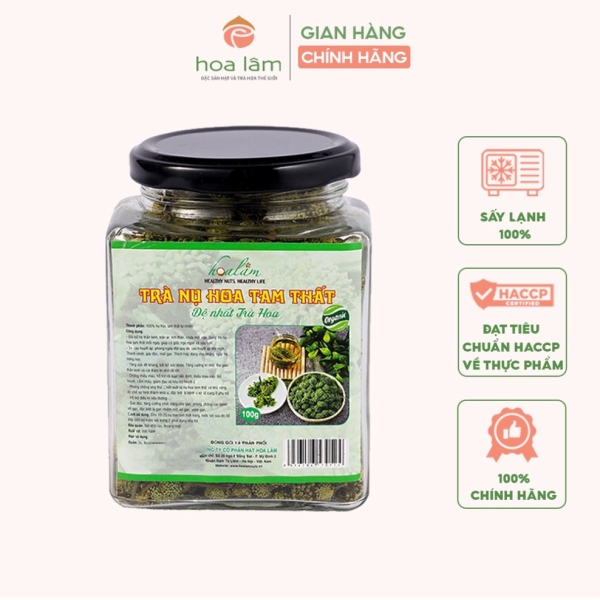 Trà nụ hoa tam thất hữu cơ sấy lạnh