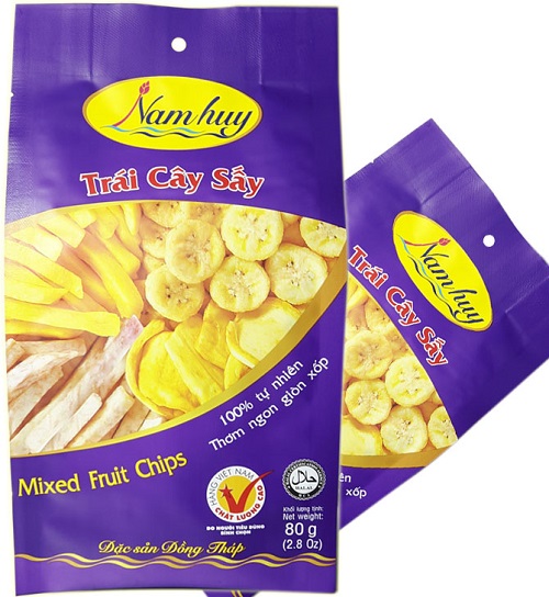 Trái cây sấy giòn