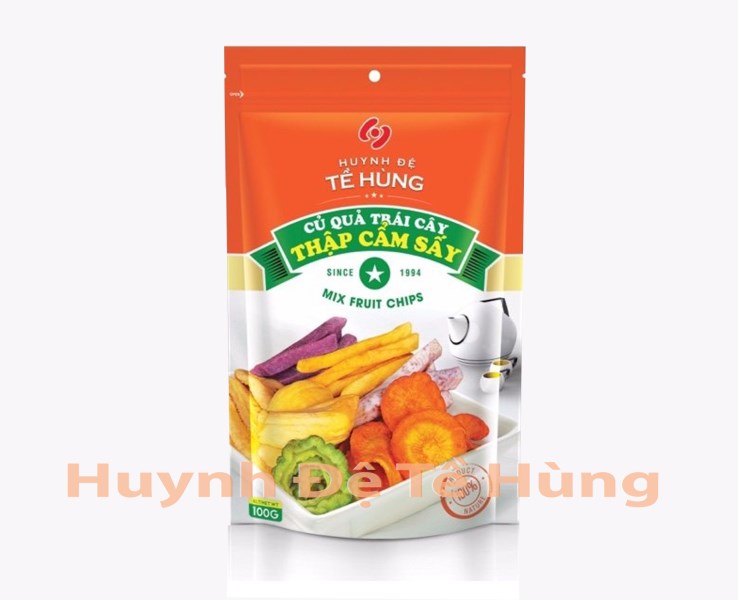 Trái cây thập cẩm sấy gói