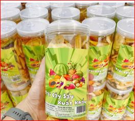 Trái cây thập cẩm sấy