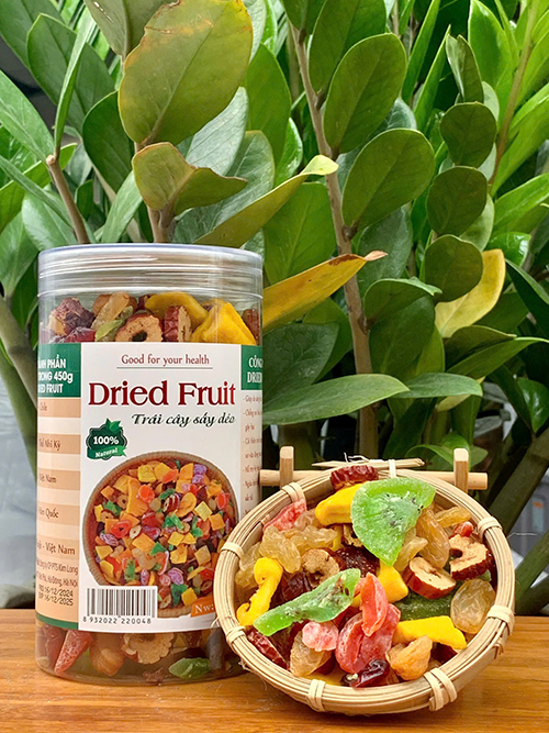 Trái Cây Sấy Dẻo Hộp 450g