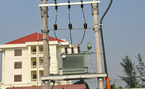 Lắp đặt trạm biến áp