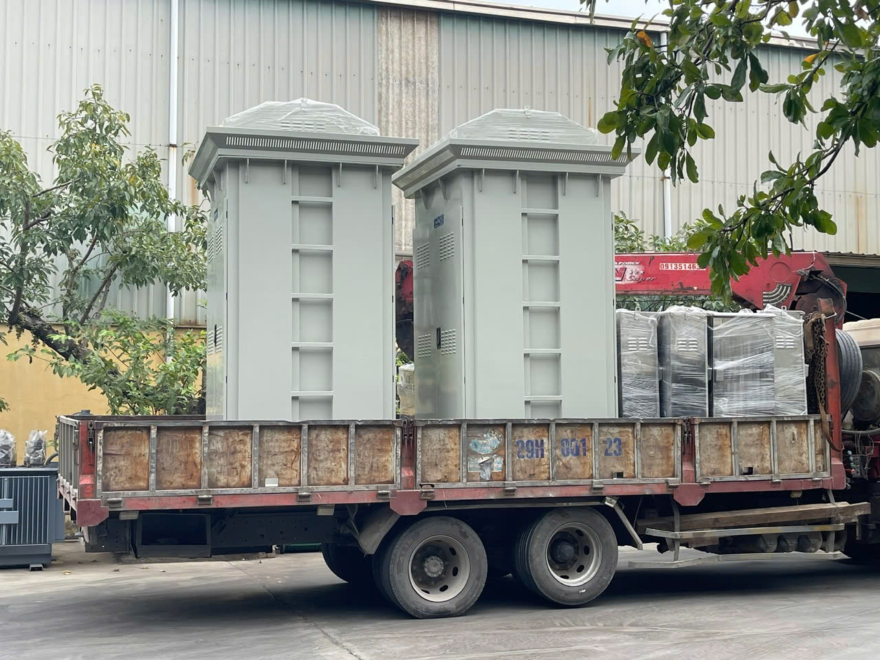 Trạm biến áp hợp bộ 1